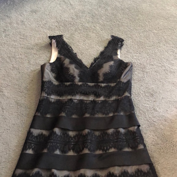JS Collection black Formal dress. Size 10 - Picture 3 of 7